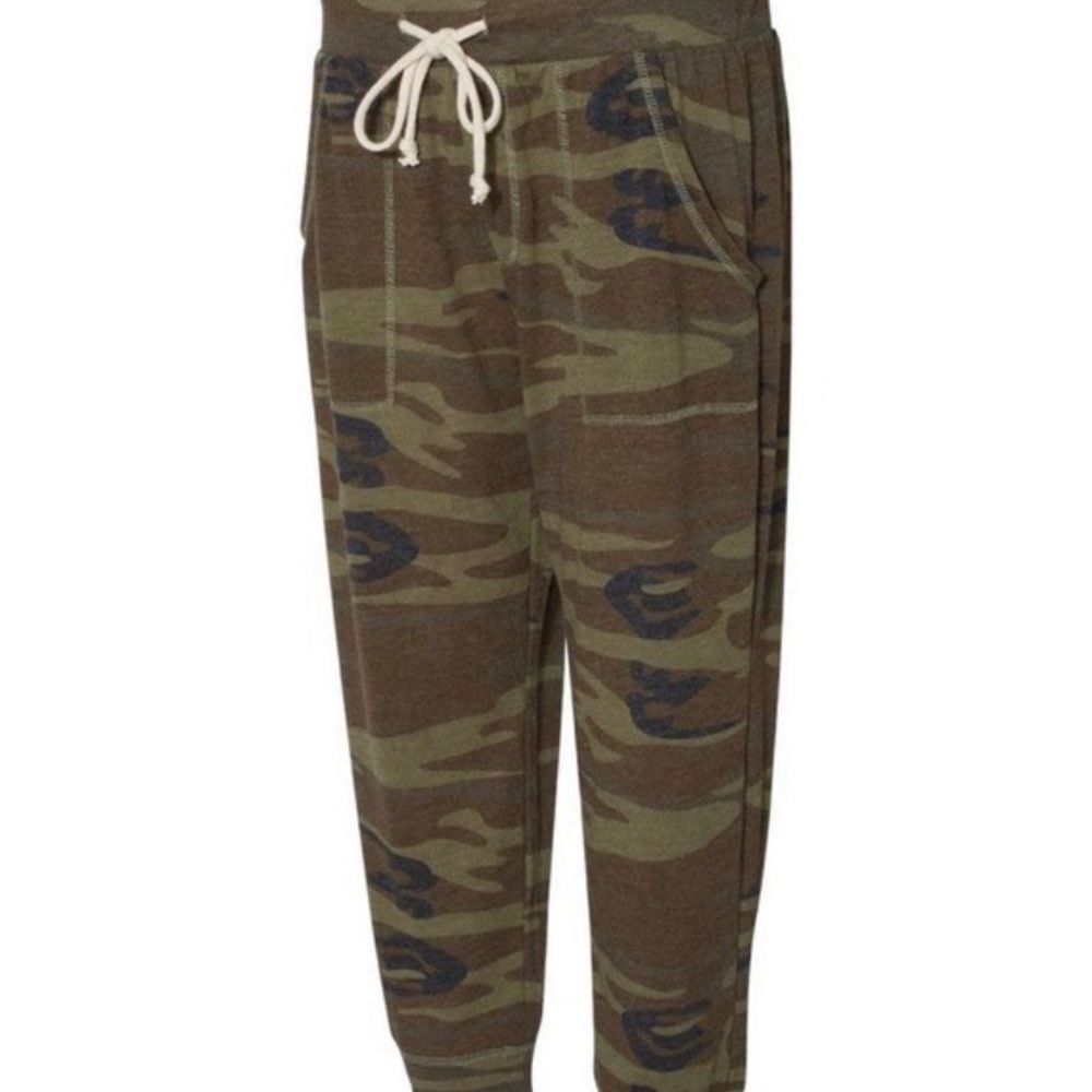 Mama Camo Cropped Joggers - Picture 6 of 8